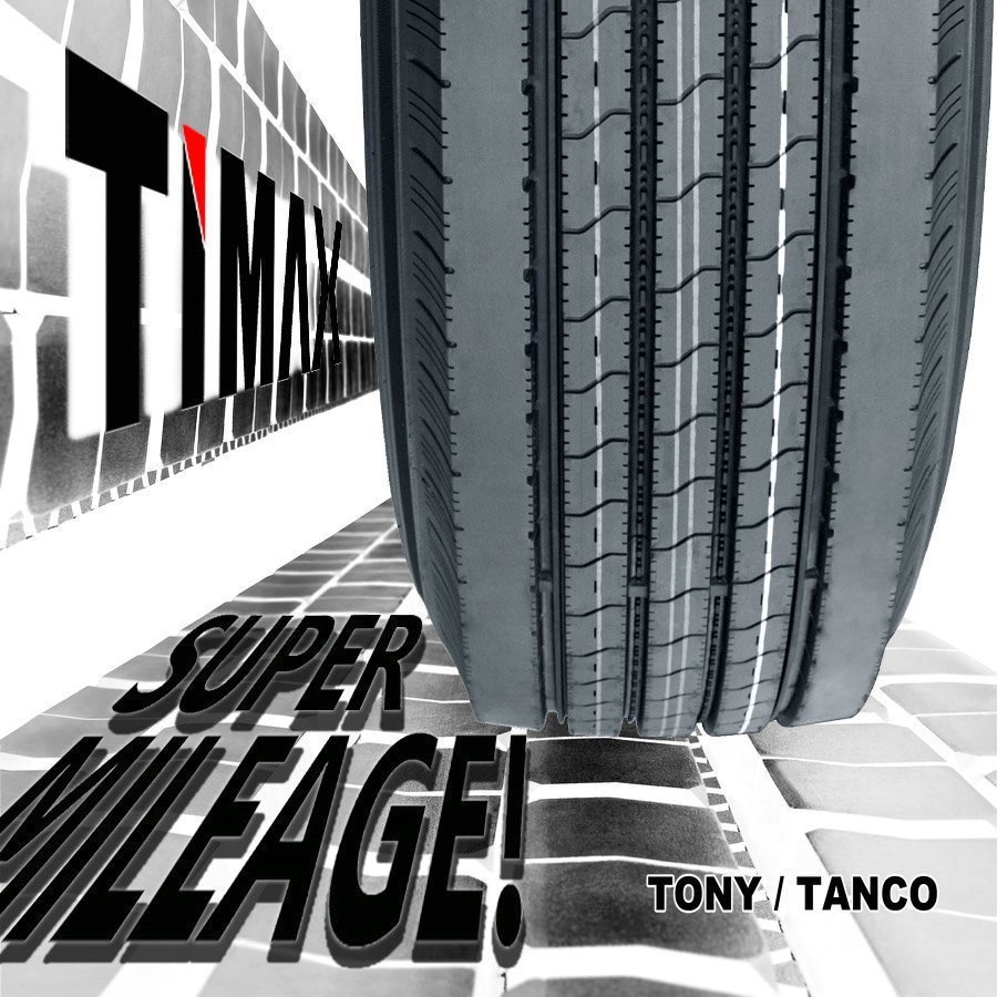 180000 Miles 295/75r22.5 Super Mileage Low PRO / Semi Truck Tire (DOT, Smartway)